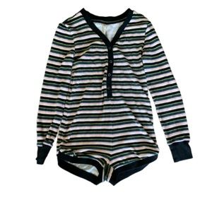 Velvet Pajama Romper